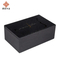 Elegant Custom Black Cordyceps Gift Box in Solid Wood