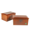 Wholesale Wooden Pet Memory Box Funeral Cremation Box with Photo Frame Pet Urns for Dogs Ashe