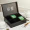 Custom Wooden Tea Bag Organizer Box with 6 Compartments