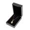 Stylish Custom Logo Black Wooden Jewelry Organizer Box