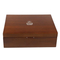 Customized Logo Coin Gift Packaging Commemorative Coin Collection Wooden Box Silver Solid Wood Gift Box Display Box