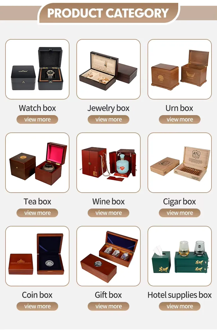 Newest Best Selling OEM Custom Logo PU Leather Watch Organizer Case for Store Watches