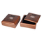 Wholesale Custom Size Design Solid Wood Brown Chess Gift Packaging Box
