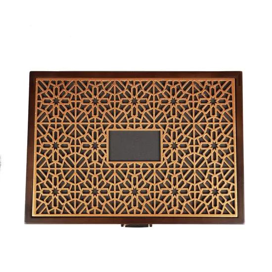 Elegant Custom Logo MDF Jewelry Storage Box for Luxury Items