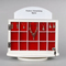 Wholesale Customized Glass Cover Ring Jewelry Display Case Box Wood Packing Gift Box with Lock