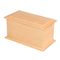 Handmade Wood Pet Cremation Urns Funeral Supplies Wooden Engraved Urn for Human Ashes Adult Male Female Satin Bag Hummingbird Cremation Urns Box