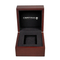 High Quality OEM ODM Single Watch Packaging Box Storage Organizer Wooden Men Wristwatch Display Case