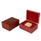 Wholesale Christmas Day Luxury Decorative Solid Wood Jewelry Gift Storage Box Wooden Packaging Ring Box