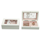 High-End Exquisite Luxury Solid Wood Jewelry Necklace Storage Box Wooden Packaging Bracelet Ring Case for Newlywed Wedding Gift