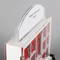 Custom Rotatable Acrylic Cover Wooden Jewelry Box Double-Sided Jewelry Display Stand Cosmetic Makeup Sticker Beauty Magnet Tube Toy Perfume