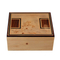 Customize Size Multiple Colors Luxury Pine Humidor Cigar Lock Box Wooden Cigar Storage Boxes with Flip Lid