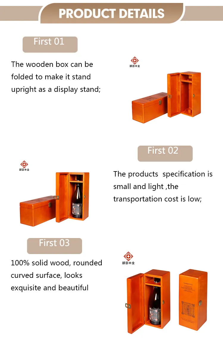 Premium Birch Wooden Wine Box Supplier Luxury Wood Wine Packaging Boxes with Custom Laser Logo
