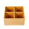 Wholesale Bamboo Wooden Service Tray Bamboo Wooden Tray Wooden Decorative Tray Storage Coffee & Tea Bag Tray Wooden Food Packaging Case