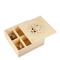 Wholesale Customized Wooden Tea Chest Gift Box Wood Watch Gift Jewelry Storage Packaging Box
