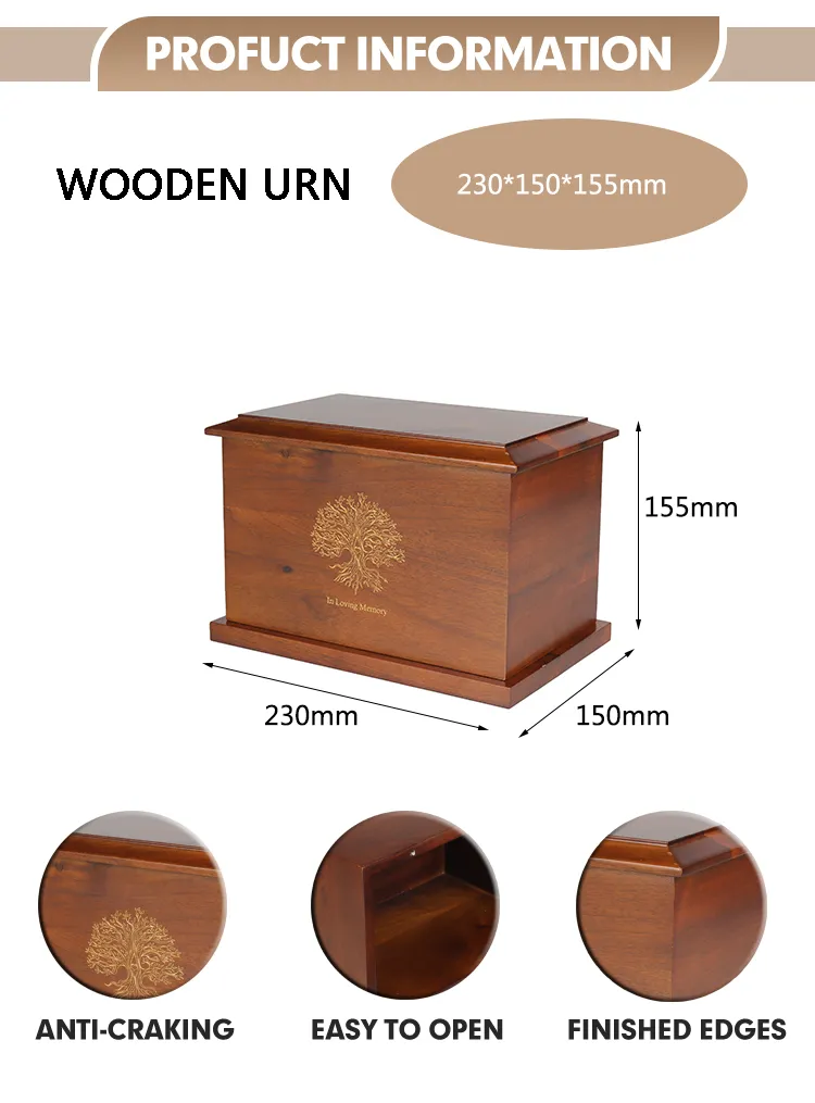 Wholesale Modern Ash Urn for Baby Custom Handmade Ceramic Cremation Funeral Ashes Urnas
