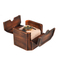 Luxurious High-End Black Matter Lacquer Finish Wooden Packaging Display Gift Box for Single Watch