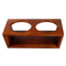 Best-Selling Wooden Frame Pet Ceramic Bowl Dog Cat Dish Bowl Collapsible Dog Feeder Pet Bowl
