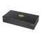 Customized High Quality Black Packaging Solid Gift Customized Wooden Storage Box Gift Box for Jewelry Watch Book