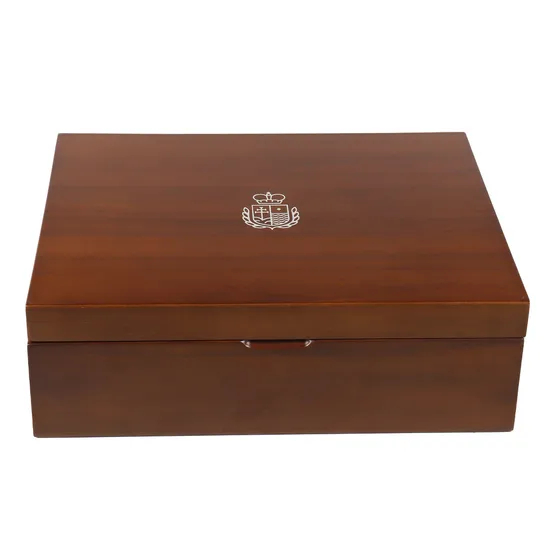 2025 New Arrival Wholesale 12 Detachable Pieces Wood Coin Storage Display Box Wooden Medal Gift Collection Case