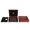 Wholesale Custom Promotional Solid Wood Gift Jewelry Box Wooden Coin Packaging Storage Collection Box