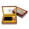 Elegant Acrylic Shell Wooden Gift Box for Health Products