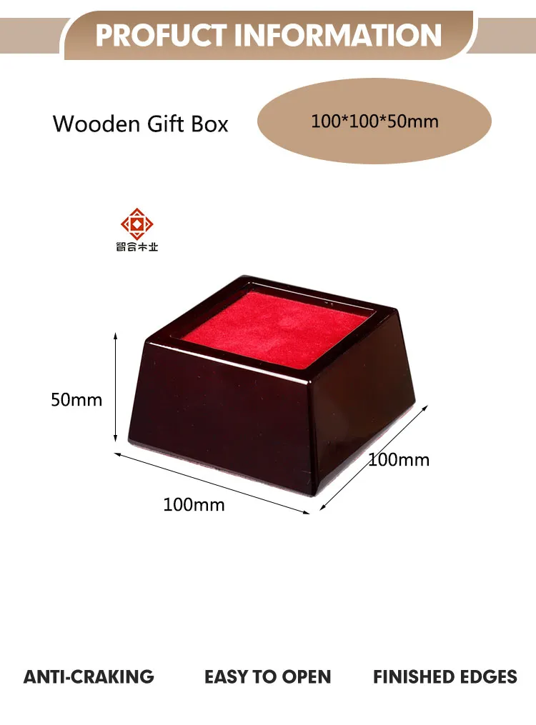 Custom Engraved Wooden Trophy Base for Awards and Coins