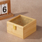 High Quality Wooden Book Shaped Box Wood Gift Box with Lid Cheap Packing Organizer for Household Gift