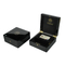 Factory Wholesale High Gloss Paint Custom Logo Luxury Wooden Black Bank Card Gift Box