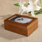 Cremation Wooden Urn for Adult Ashes Urn Personalized Wooden Urn Burial Urn for Funeral with Sizes