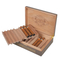 2025 New Product Customized Large Capacity Cedar Wooden Cigar Box Double Layered with Moisture-Proof Lacquer Finish Handmade Humidifier