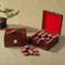 Hot Selling Wooden Natural Chess Game Box Easy Portable Case Type Chess Board Best for Picnic Play Game