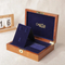 Wholesale Solid Walnut Wood Jewelry Box Elegant Gift Wood Box Packaging Mezzanine Wooden Jewelry Storage with with Lock