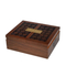 Factory Wholesale Hollow Gift Card Boxes Wooden Wedding Greeting Card Storage Boxes Wedding Sign in Boxes with Locks