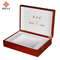 High Quality Factory Customized MDF Luxury Red Health Care Product Packaging Gift Wooden Box