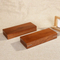 Elegant Custom Walnut Wooden Gift Box for Watches