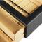 Custom Luxury Transparent Acrylic Window Design Bamboo Watch Box OEM Wooden Storage Gift Packaging Watch Box Cases Pillow