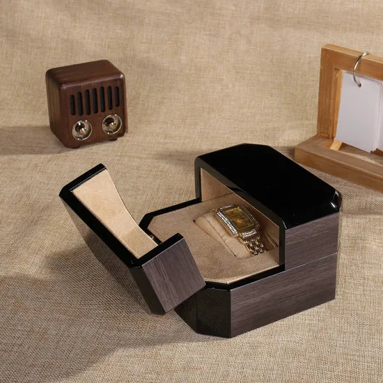 Factory Direct Multiple Sizes Available Wholesale Black High Gloss Watch Box