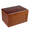 High Quality Wholesale Funeral Wooden Casket Animal Ashes Pet Cremation Urn Custom Natural Wooden Pet Urns