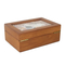 Wholesale Factorary Price Handcrafted Funeral Supplies Wooden Urn Pet Urn for Cremation Ashes Adult Human Casket