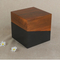 Elegant Customized Genuine Wooden Cremation Urn Souvenir European Style Wood Coffin Pet for Cherished Memories