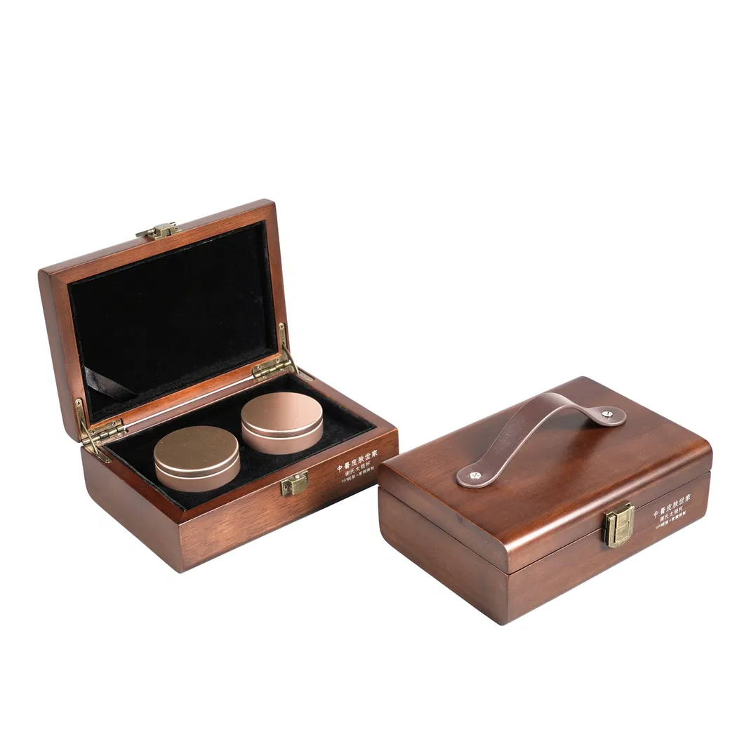 Wholesale Custom Wood Gift Storage Case Wooden Packaging Health Care Product Gift Box