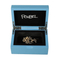 Wholesale Christmas Luxurious High-End Blue Wooden Packaging Display Gift Box Wood Jewelry Storgae Case for Single Watch