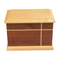 Elegant Solid Wood Cremation Urn for Cherished Memories