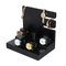 Wholesale Desktop Deep Color Home Office Storage Wooden Mobile Phone Holder Glasses Watch with Drawer