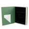 Custom Logo Commemorative Coin Display Box with Paper Book Design