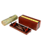 Factory Customised Luxury MDF Wooden Display Scroll Box Velvet Storage for Collection Gift Box