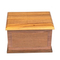 Wholesale Sustainable Cat Dogs Pet Bamboo Wooden Urn Box with Laser Engraving Logo