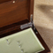 OEM Custom Wooden Watch Storage Box Luxury Brown Wooden Jewelry Gift Necklace Boxes with Lock