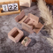 Luxury Wooden Watch Box with Clear Lid for Women