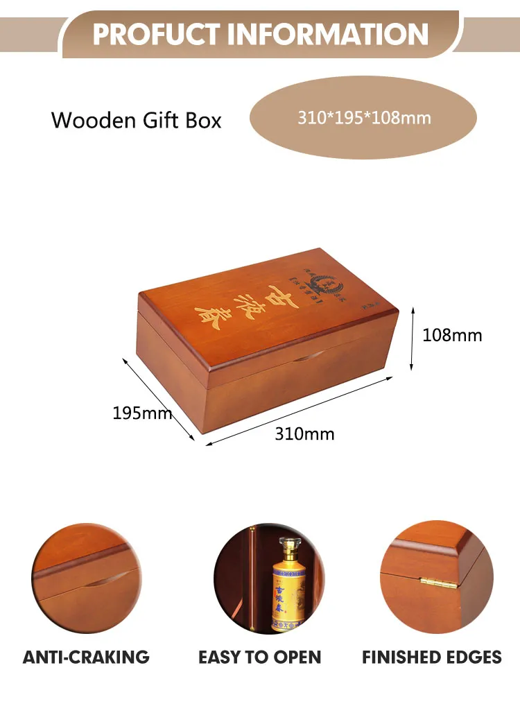 Premium Custom Wooden Wine Bottle Gift Packaging Solutions